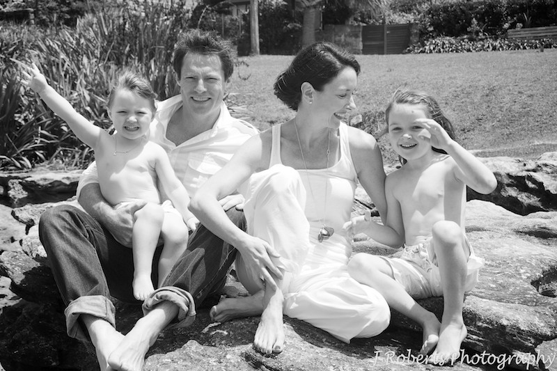 Family of 4 - family portrait photography sydney